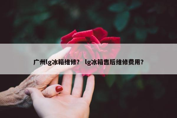 广州lg冰箱维修？ lg冰箱售后维修费用？