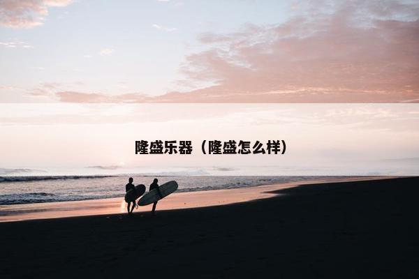 隆盛乐器（隆盛怎么样）
