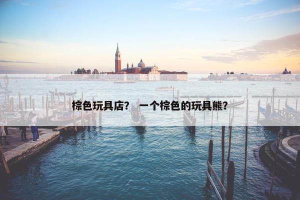 棕色玩具店？ 一个棕色的玩具熊？