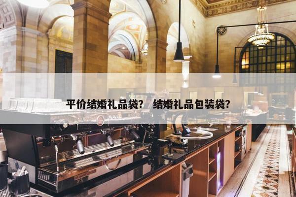 平价结婚礼品袋？ 结婚礼品包装袋？