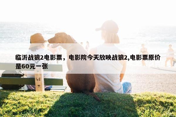 临沂战狼2电影票，电影院今天放映战狼2,电影票原价是60元一张