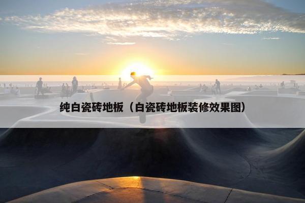 纯白瓷砖地板（白瓷砖地板装修效果图）