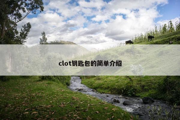 clot钥匙包的简单介绍