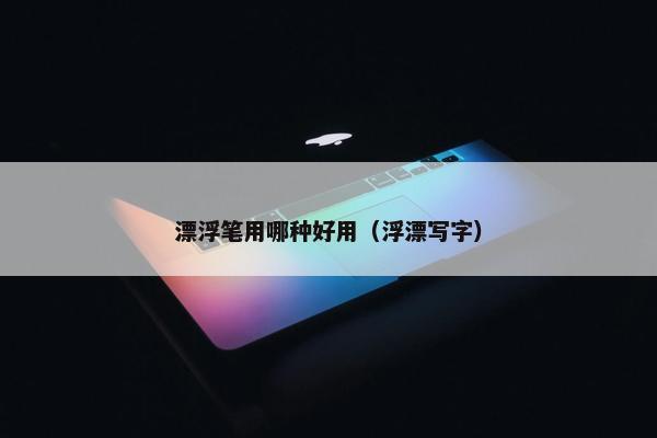 漂浮笔用哪种好用（浮漂写字）