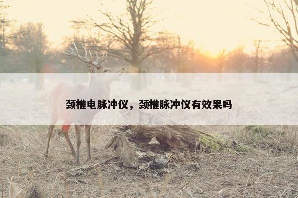 颈椎电脉冲仪，颈椎脉冲仪有效果吗