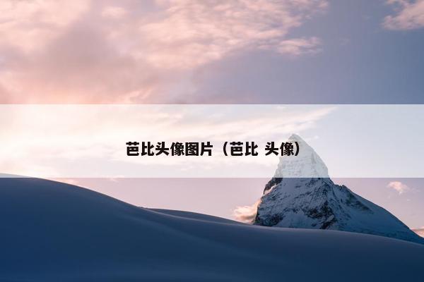 芭比头像图片（芭比 头像）