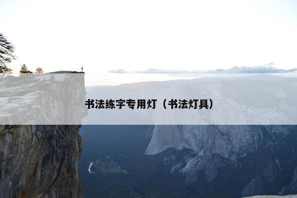 书法练字专用灯（书法灯具）