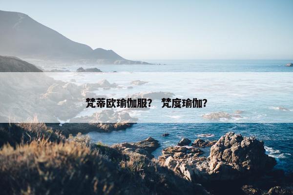 梵蒂欧瑜伽服？ 梵度瑜伽？