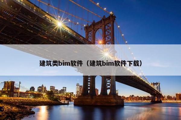 建筑类bim软件（建筑bim软件下载）