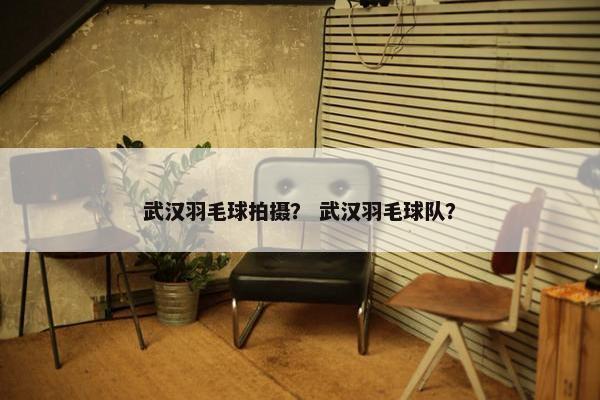 武汉羽毛球拍摄？ 武汉羽毛球队？