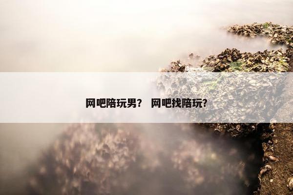 网吧陪玩男？ 网吧找陪玩？