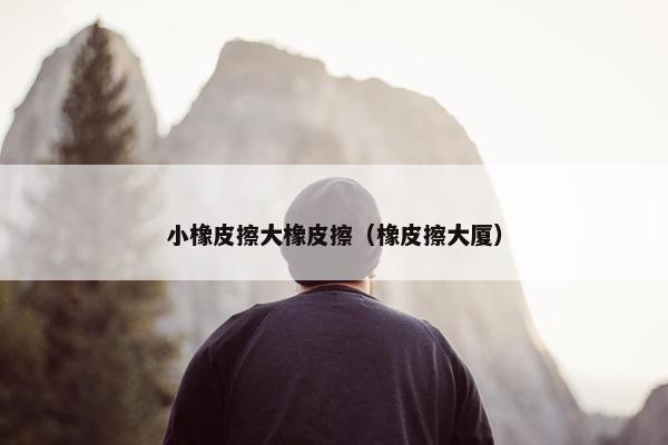 小橡皮擦大橡皮擦（橡皮擦大厦）