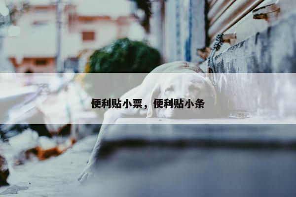 便利贴小票，便利贴小条