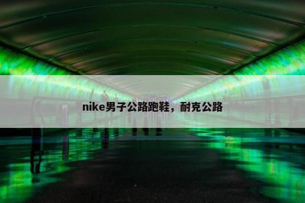 nike男子公路跑鞋，耐克公路