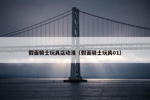 假面骑士玩具店动漫（假面骑士玩具01）