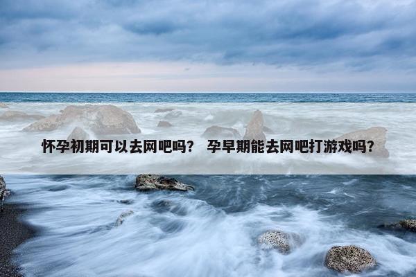 怀孕初期可以去网吧吗？ 孕早期能去网吧打游戏吗？