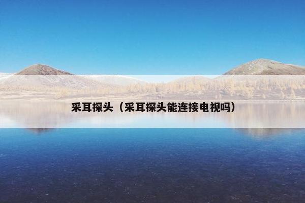 采耳探头（采耳探头能连接电视吗）
