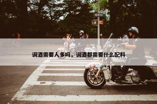 调酒需要人多吗，调酒都需要什么配料