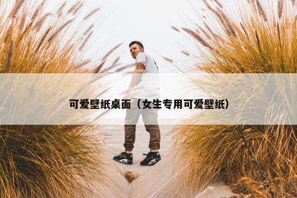 可爱壁纸桌面（女生专用可爱壁纸）